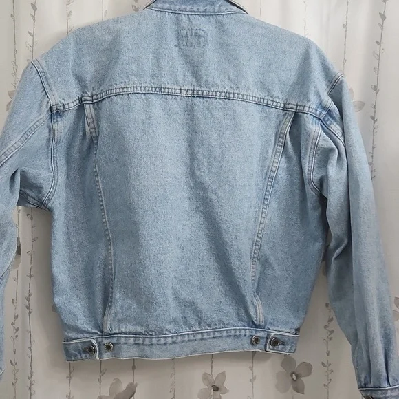 GUESS VINTAGE DEMIN 80"S JACKET SIZE LGE/16-18 - Picture 3 of 9